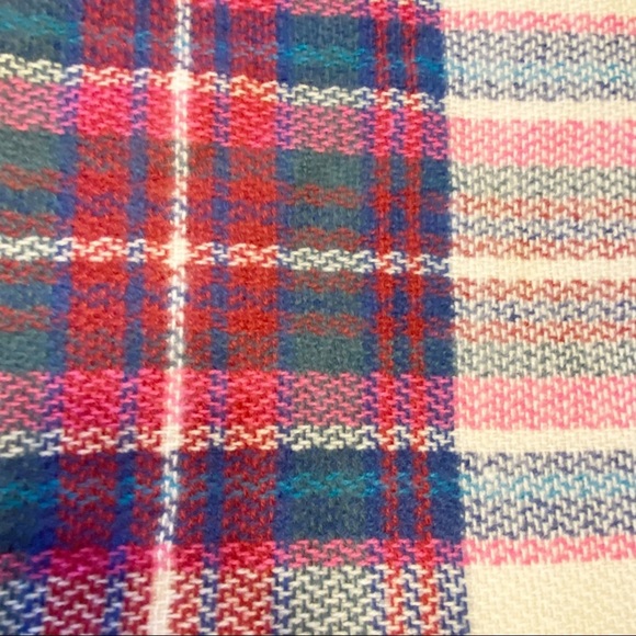 Plaid Blanket‎ Scarf  Wrap - Picture 2 of 5
